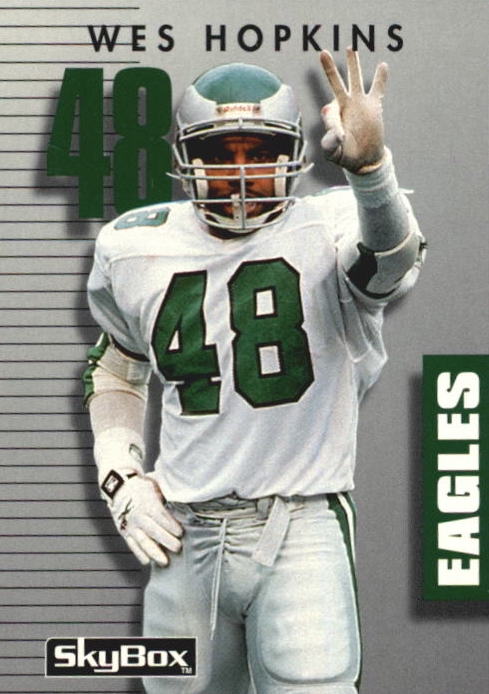 NFL 1992 SkyBox Prime Time - No 196 - Wes Hopkins