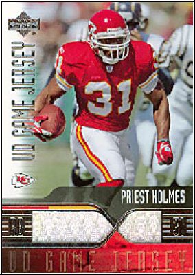 NFL 2004 Upper Deck Game Jersey - No PH-GJ - Priest Holmes