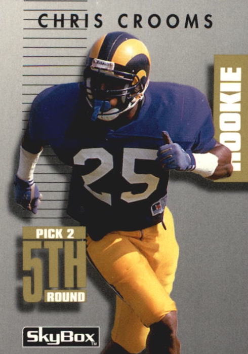 NFL 1992 SkyBox Prime Time - No 199 - Chris Crooms