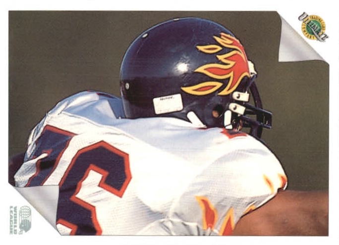 NFL 1992 Ultimate WLAF - No 19 - Birmingham Fire
