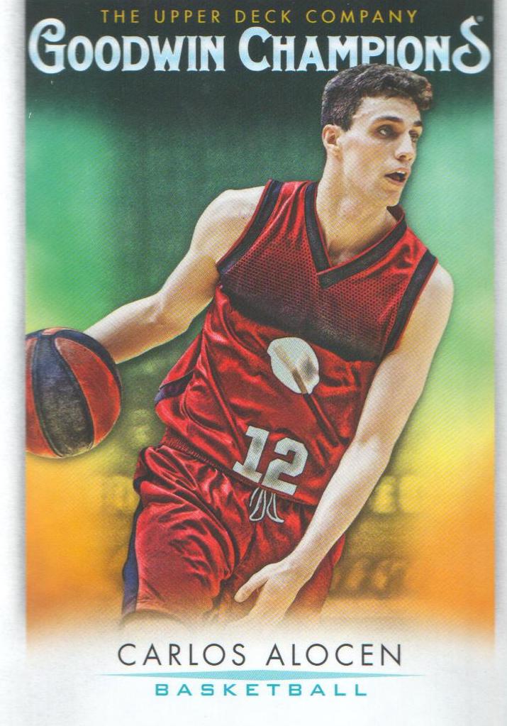 NBA 2021 Upper Deck Goodwin Champions - No 19 - Carlos Alocen