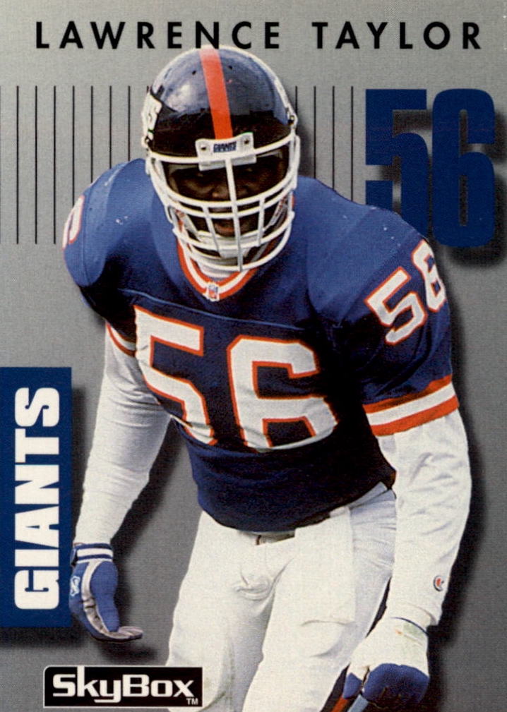 NFL 1992 SkyBox Prime Time - No 200 - Lawrence Taylor