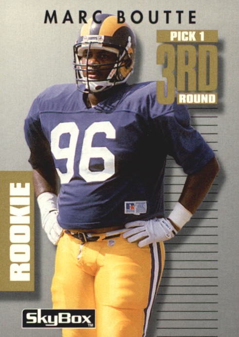 NFL 1992 SkyBox Prime Time - No 201 - Marc Bootte