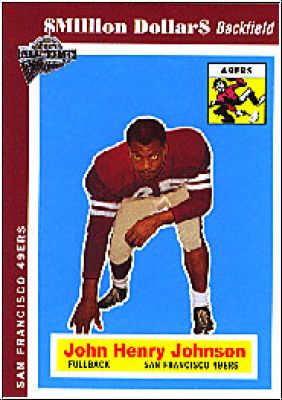 NFL 2004 Topps Fan Favorites - No 40 - John Henry Johnson