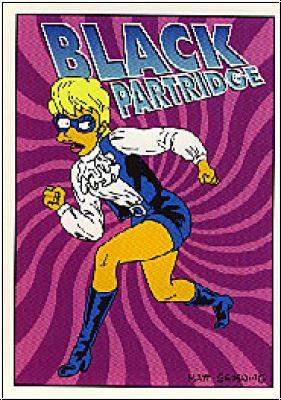 Simpsons 1994 SkyBox Radioactive Man - No R5