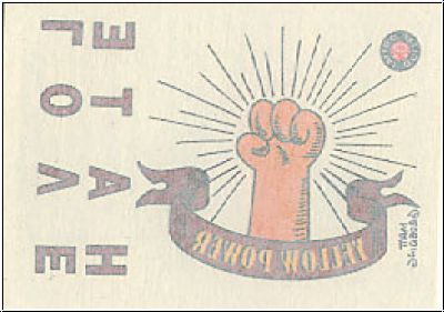 Simpsons 1993 SkyBox Tattoo - No 10