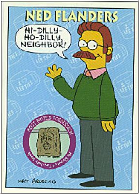 Simpsons 1994 SkyBox - No S 5 - Ned Flanders