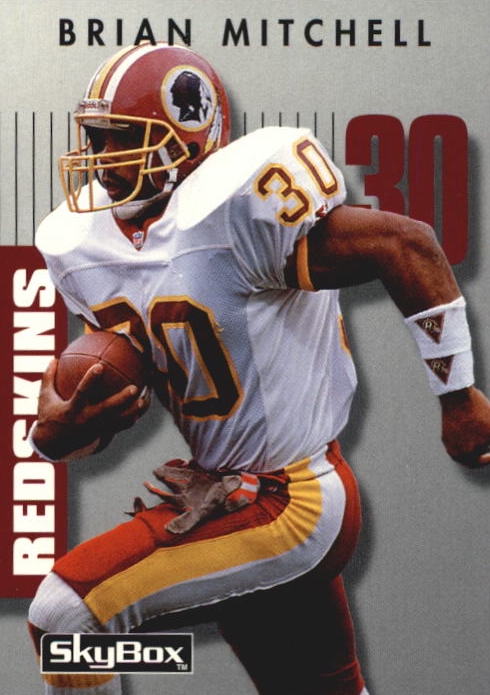 NFL 1992 SkyBox Prime Time - No 205 - Brian Mitchell