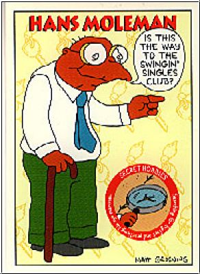 Simpsons 1994 SkyBox - No S 20 - Hans Moleman