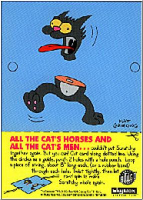 Simpsons 1994 SkyBox - No I 19