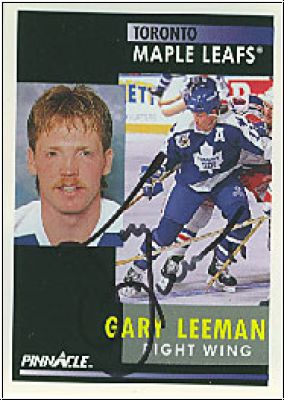 DEL 1991 Pinnacle - No 31 - Gary Leeman