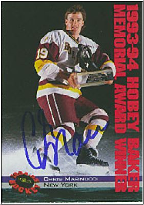 DEL 1994 / 95 Classic Hockey Draft - No 100 - Chris Marinucci