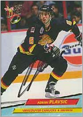 DEL 1992 / 93 Fleer Ultra - No 428 - Adrien Plavsic