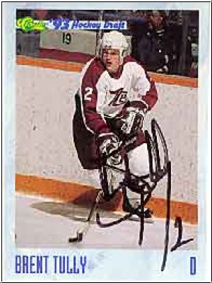 DEL 1993 Classic Hockey Draft - No 31 - Brent Tully