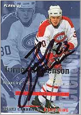 DEL 1995 Fleer - No 110 - Turner Stevenson