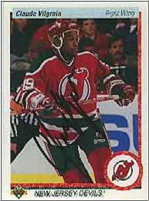 DEL 1990 / 91 Upper Deck - No 250 - Claude Vilgrain