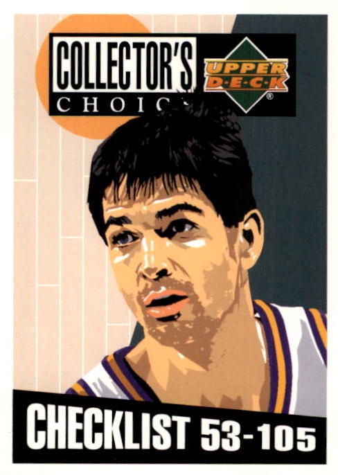 NBA 1994-95 Collector's Choice International German - No 208 - John Stockton