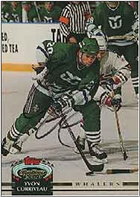 DEL 1990 Topps Stadium Club - No 476 - Yvon Corriveau