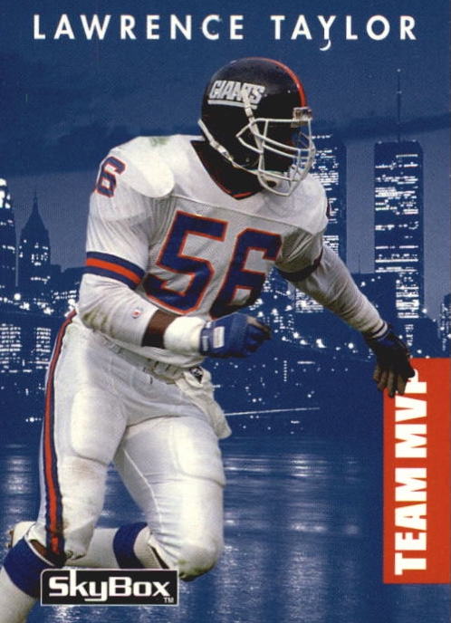 NFL 1992 SkyBox Prime Time - No 209 - Lawrence Taylor