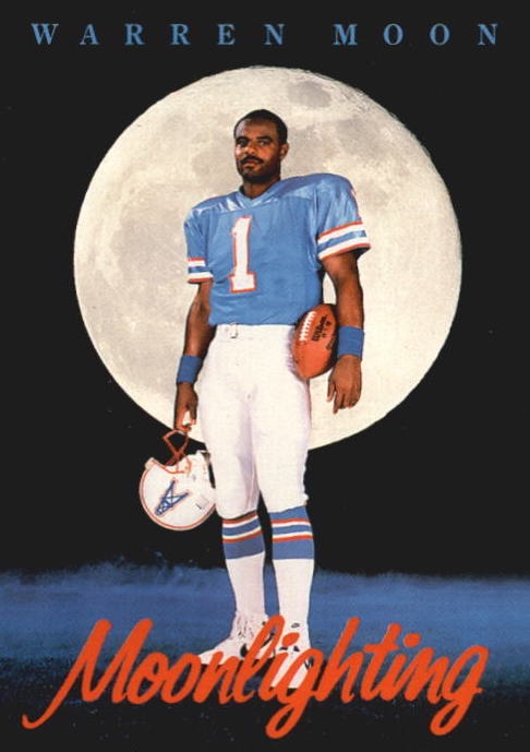 NFL 1992 SkyBox Prime Time - No 211 - Warren Moon