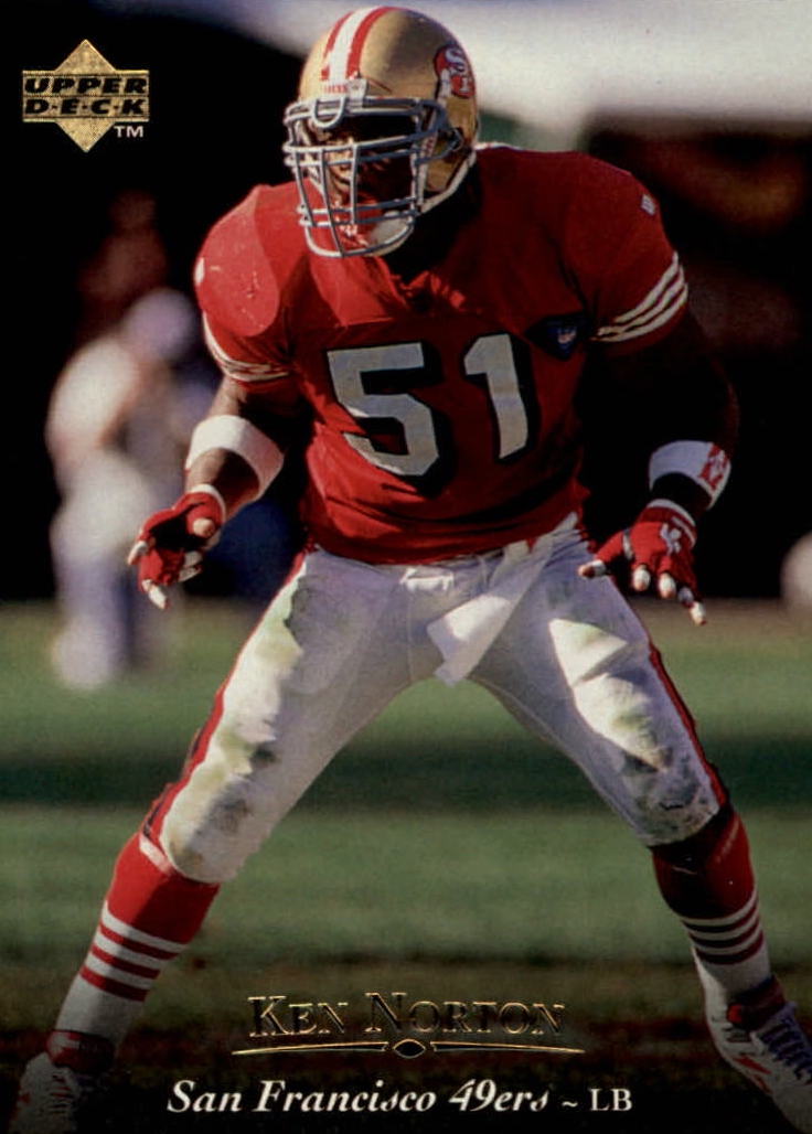 NFL 1995 Upper Deck - No. 212 - Ken Norton