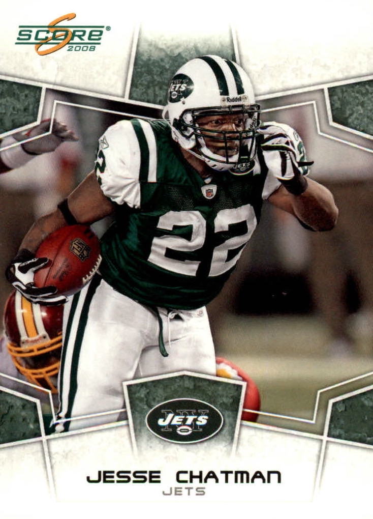 NFL 2008 Score - No. 215 - Jesse Chatman