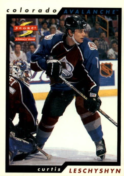 NHL 1996 / 97 Score - No 216 - Curtis Leshyshyn