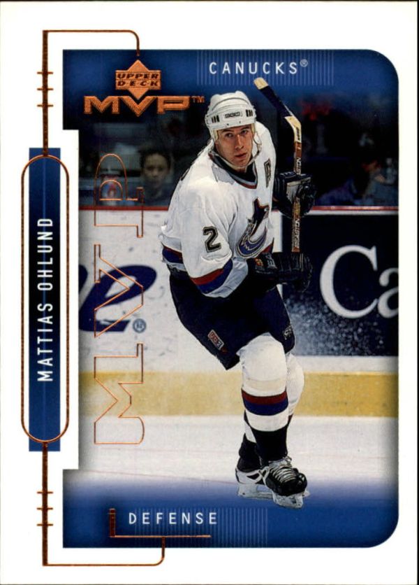 NHL 1999-00 Upper Deck MVP - No 207 - Mattias Ohlund
