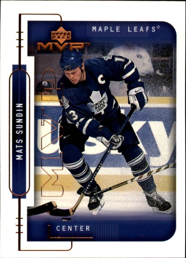 NHL 1999-00 Upper Deck MVP - No 196 - Mats Sundin