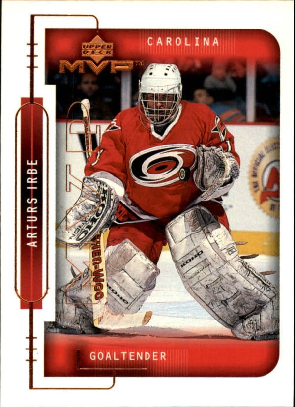 NHL 1999-00 Upper Deck MVP - No 37 - Arturs Irbe