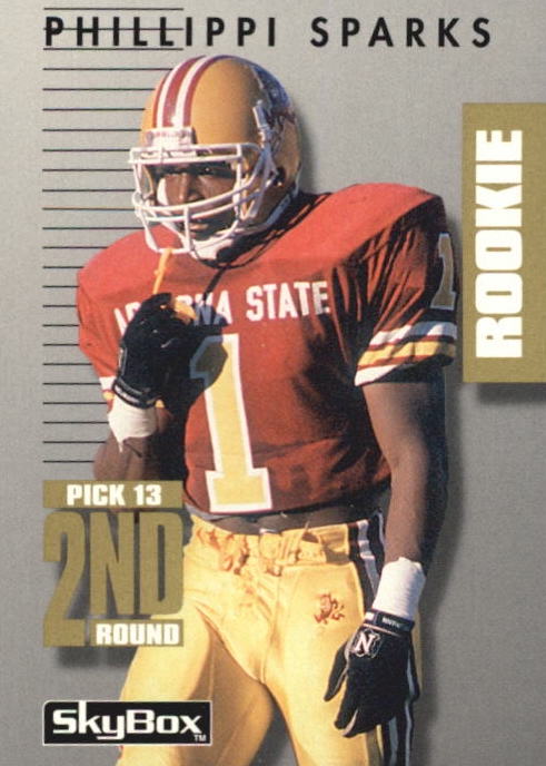 NFL 1992 SkyBox Prime Time - No 218 - Philippi Sparks