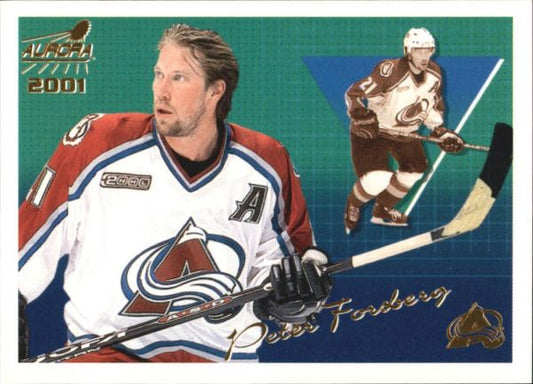 NHL 2000-01 Aurora - No 38 - Peter Forsberg