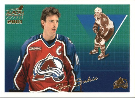 NHL 2000-01 Aurora - No 41 - Joe Sakic