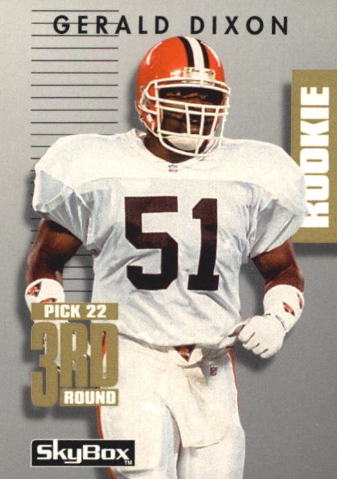 NFL 1992 SkyBox Prime Time - No 219 - Gerald Dixon