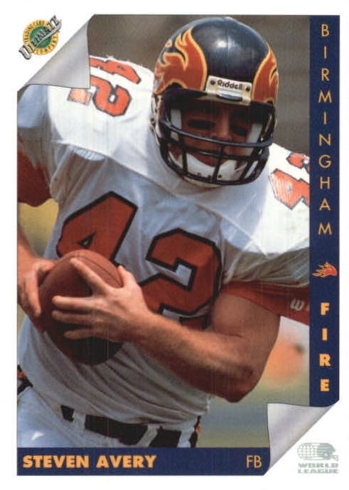 NFL 1992 Ultimate WLAF - No 21 - Steven Avery