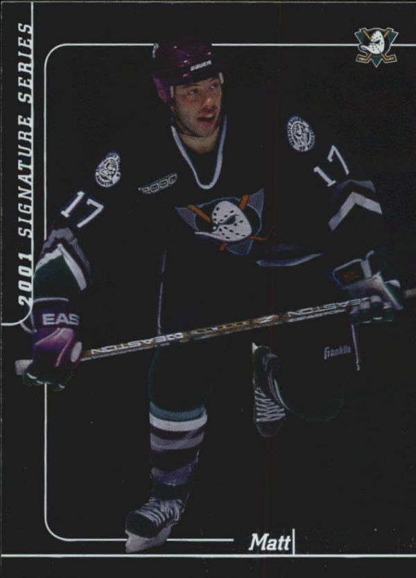 NHL 2000-01 BAP Signature Series - No. 32 - Matt Cullen