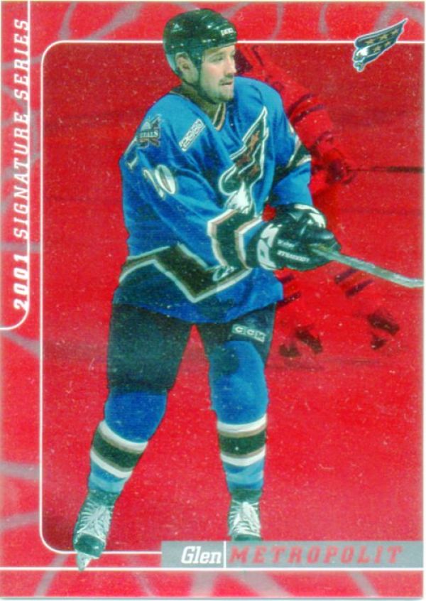 NHL 2000-01 BAP Signature Series Ruby - No 85 - Metropolit