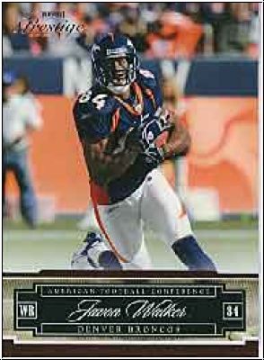 NFL 2007 Playoff Prestige - No 45 - Javon Walker