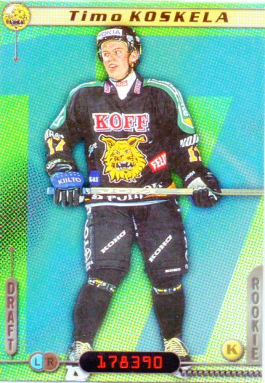 FIN/NHL 2000-01 Finnish Cardset - No 158 - Timo Koskela