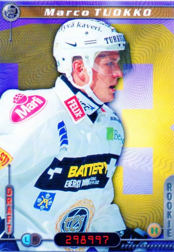FIN/NHL 2000-01 Finnish Cardset - No 218 - Marco Tuokko