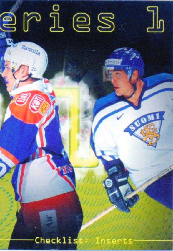 FIN/NHL 2000-01 Finnish Cardset Master Blasters - No NN0