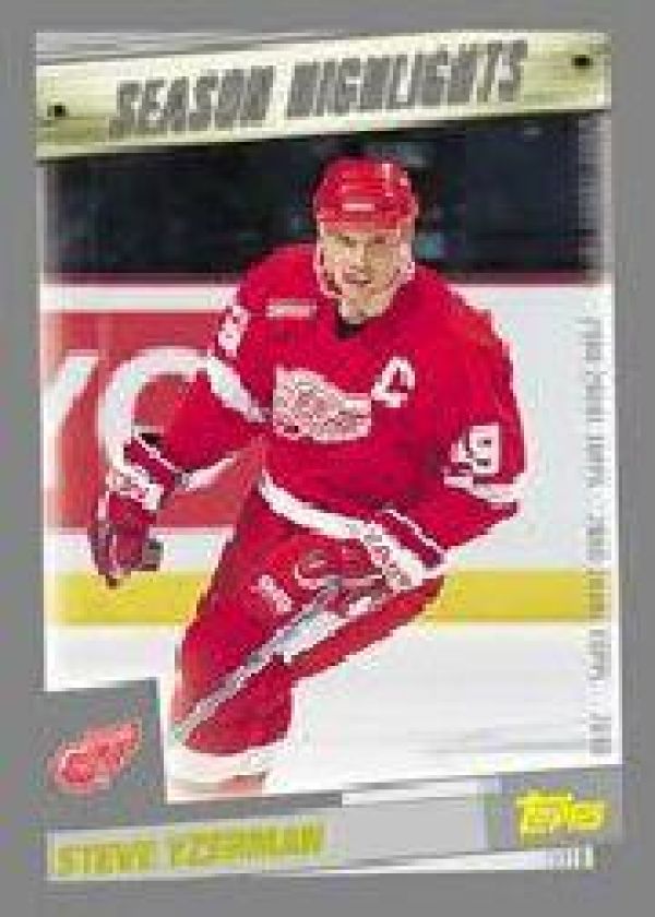 NHL 2000-01 Topps - No. 329 - Steve Yzerman