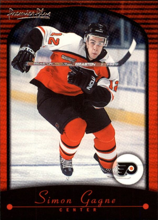 NHL 2000-01 Topps Premier Plus - No. 37 - Simon Gagne