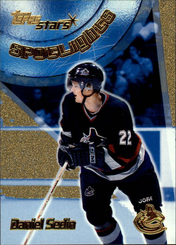 NHL 2000-01 Topps Stars - No. 145 - Daniel Sedin