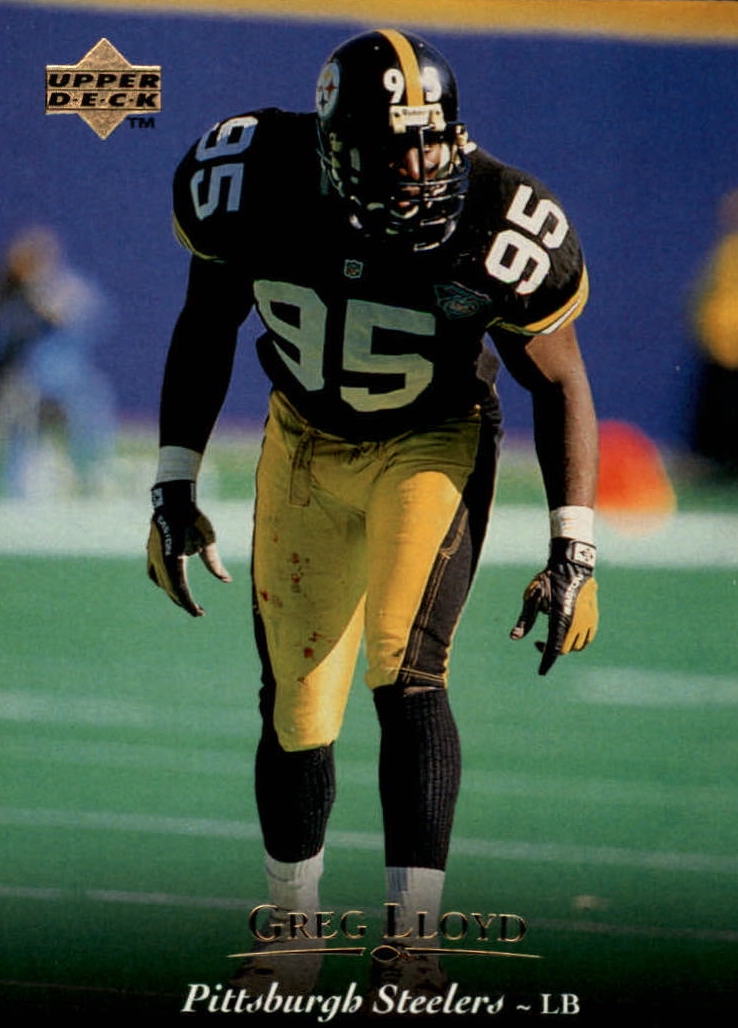 NFL 1995 Upper Deck - No 221 - Greg Lloyd