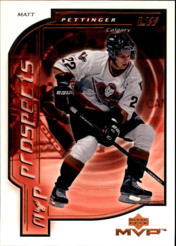 NHL 2000-01 Upper Deck MVP - No 209 - Matt Pettinger