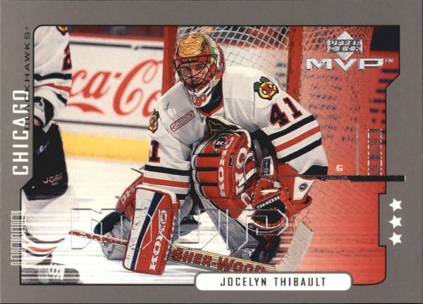 NHL 2000-01 Upper Deck MVP Third Stars - No. 43 - Jocelyn Thibault