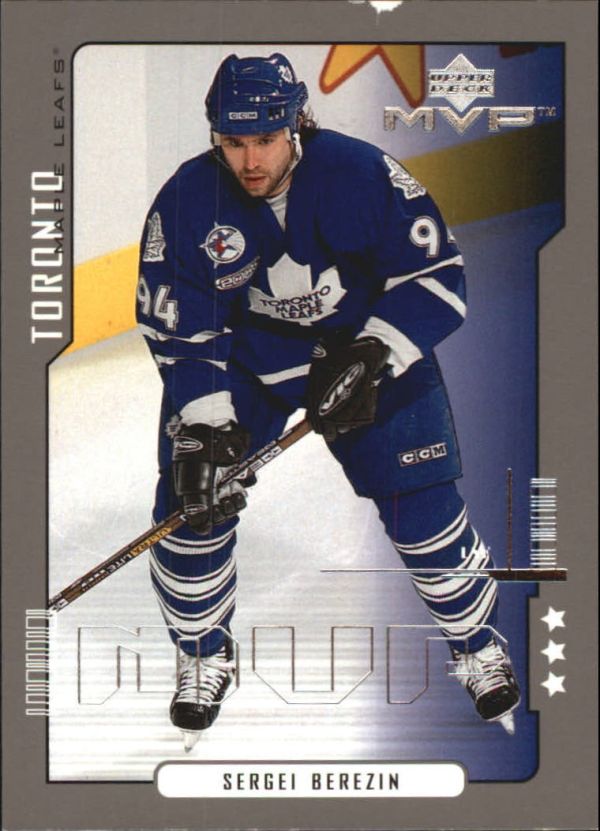 NHL 2000-01 Upper Deck MVP Third Stars - No 169 - Sergei Berezin
