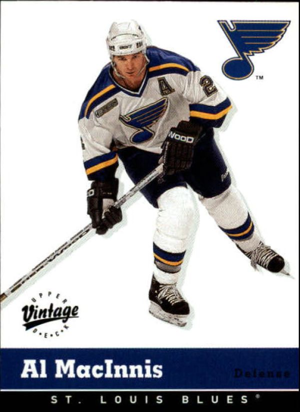 NHL 2000-01 Upper Deck Vintage - No. 314 - Al MacInnis