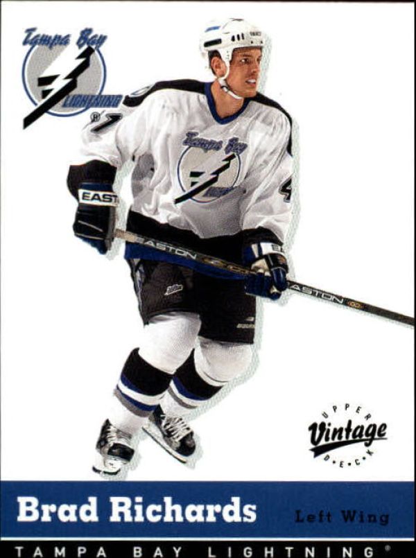 NHL 2000-01 Upper Deck Vintage - No. 324 - Brad Richards